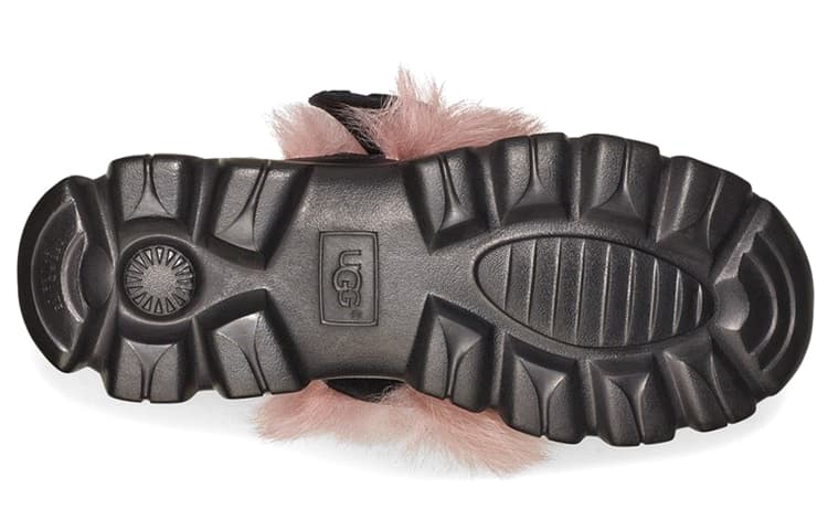Ботинки зимние UGG Fluff Punk Ankle Boot Crystal Pink - изображение 5