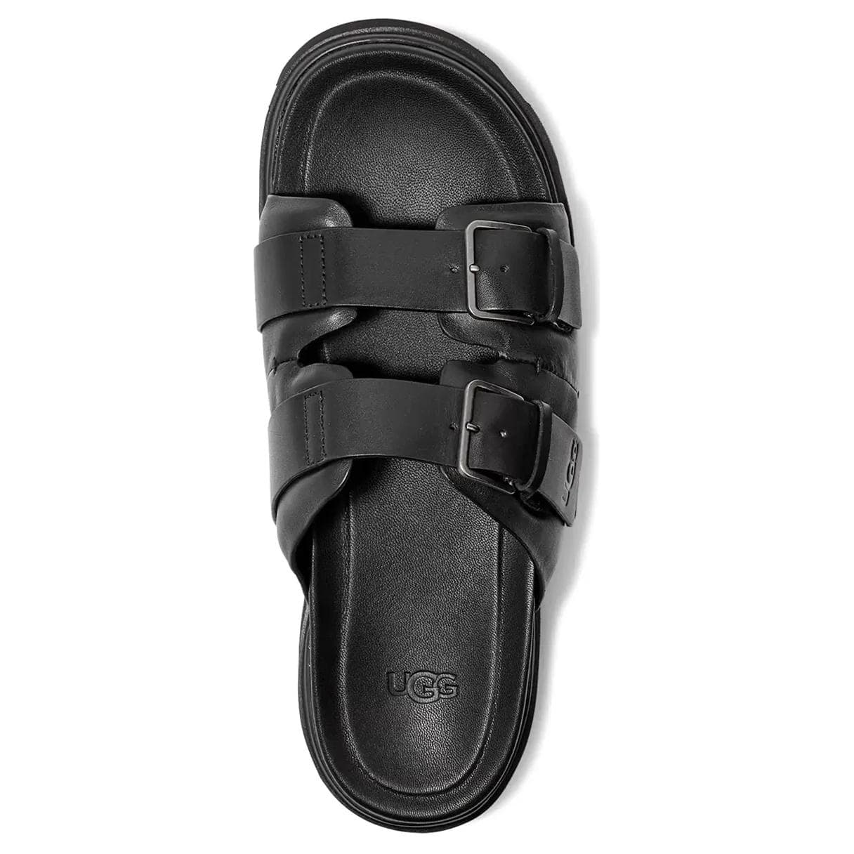 Сандалии UGG Capitola Шлепанцы Мужские Черные - изображение 4