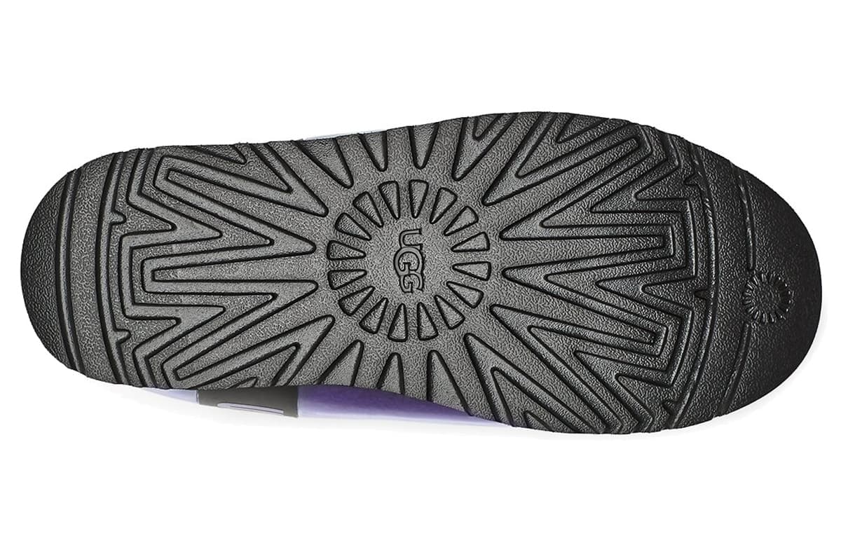Ботинки зимние UGG Classic Clear Mini Black Purple - изображение 6