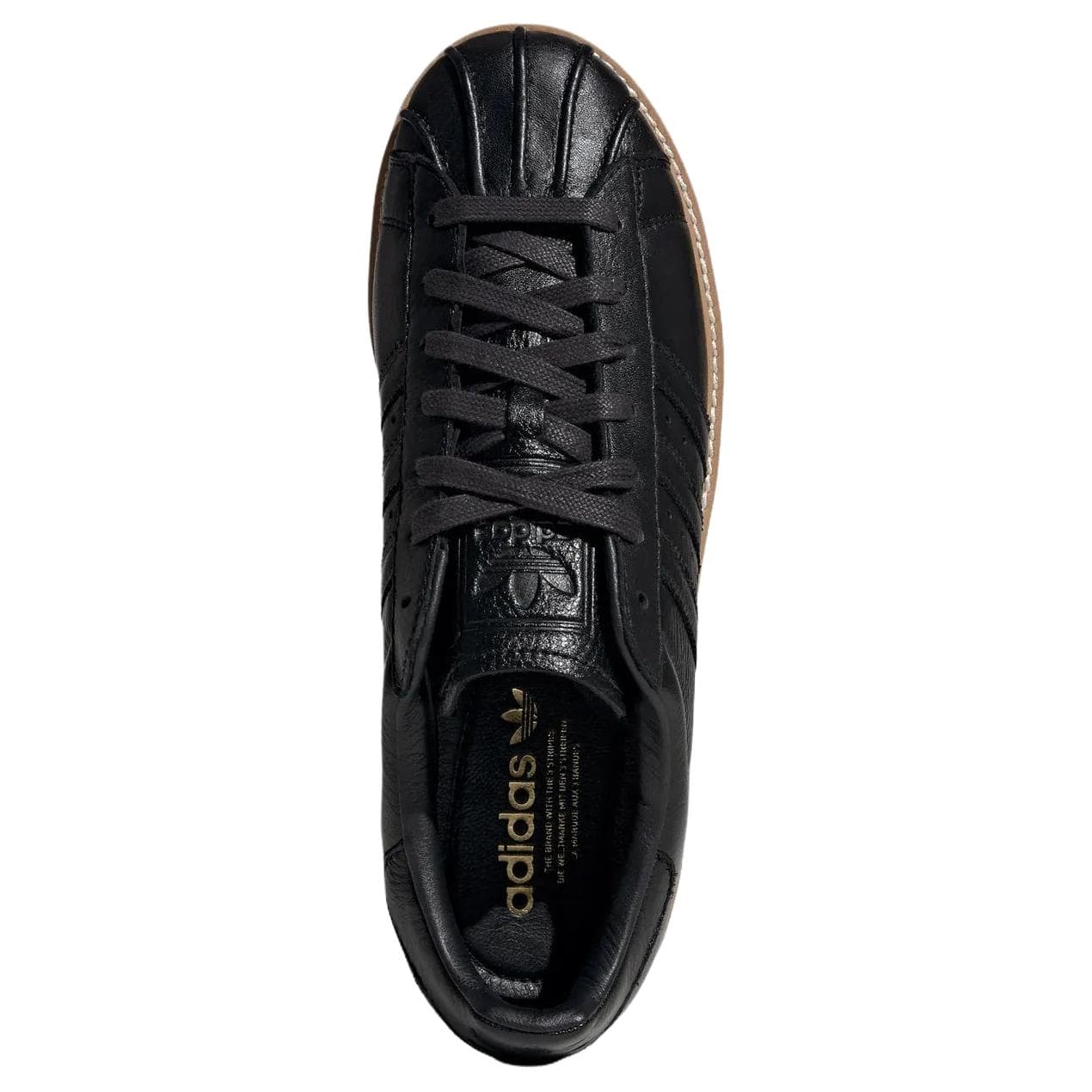 Кроссовки Adidas Originals Superstar lux Low Топ Скейтборд Обувь Унисекс Черный - изображение 3