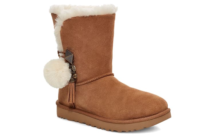 Ботинки зимние UGG Lillian Pom Pom - изображение 3