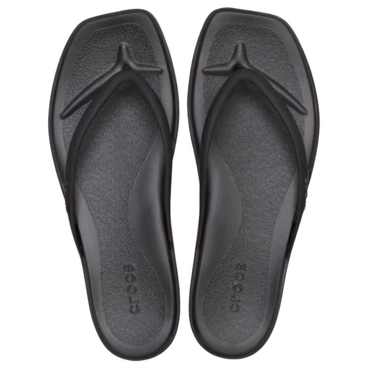 Шлёпанцы Crocs Без специальных функций Шлепанцы Женские Черные - изображение 4