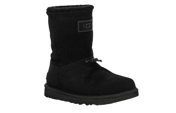 Ботинки зимние UGG Термические противоскользящие короткие снегоботинки женские каштановые - изображение 3