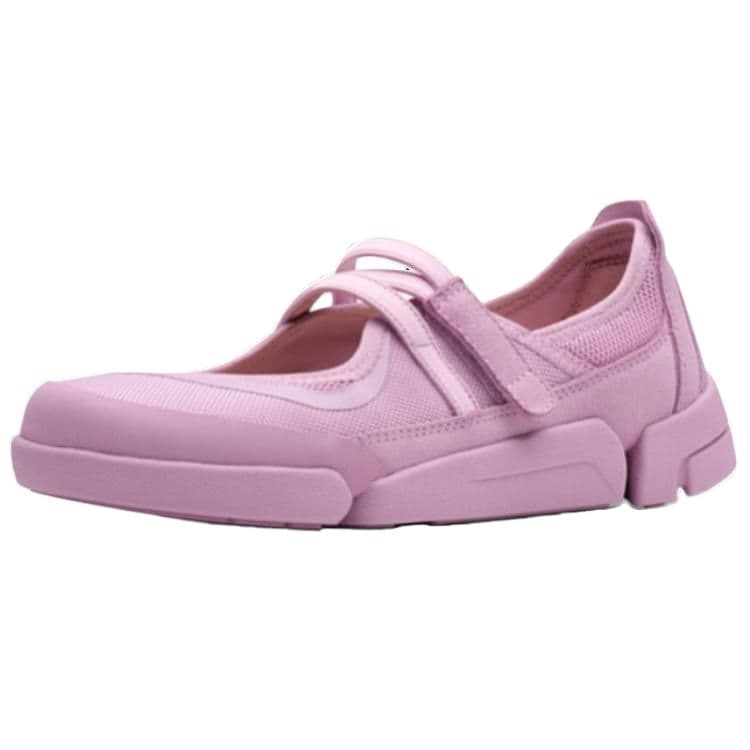 Clarks THREE Лепесток Обувь 2,0 Коллекция Туфли Мэри Джейн Женские Фиолетовые - изображение 2
