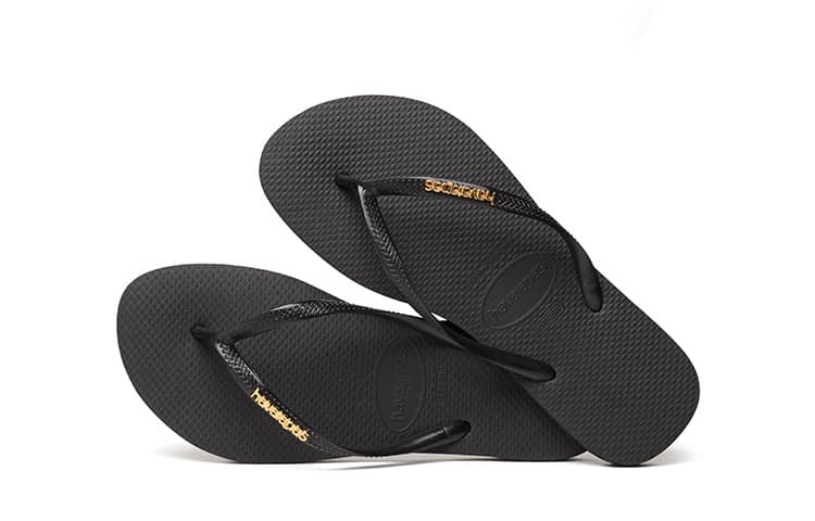 Сандалии Havaianas Slim Logo Metallic - изображение 1