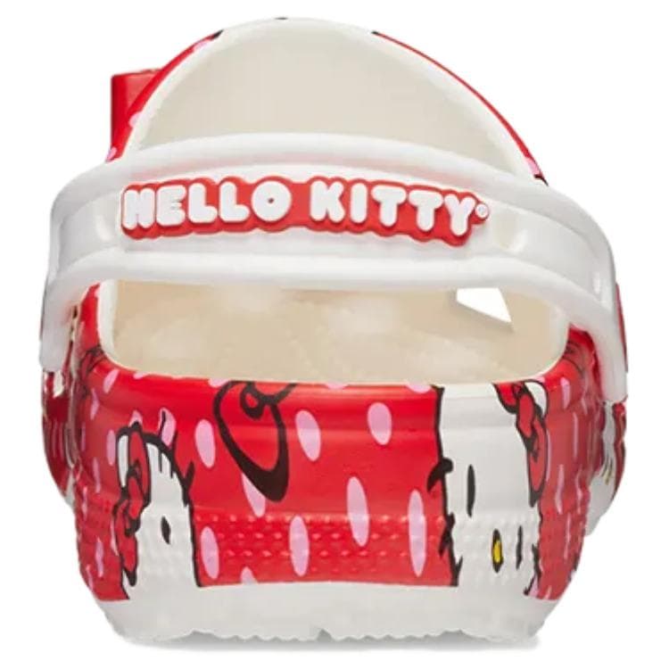 Сабо Crocs x Hello Kitty Classic Sabo Рубцовые Резиновые Женские Красные - изображение 4