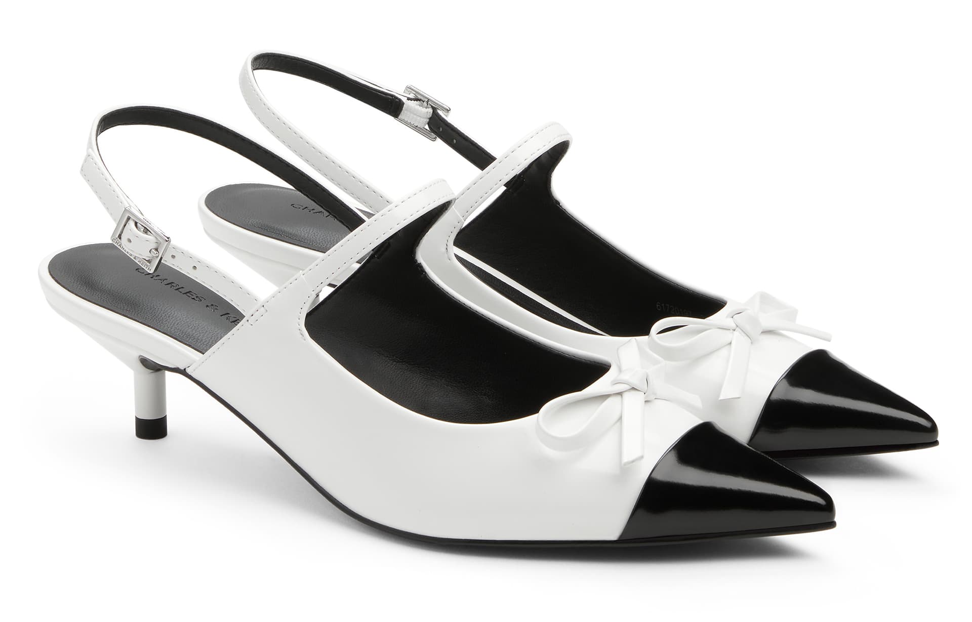 Тапочки CHARLESKEITH ck PU 5.3cm WhiteSilver - изображение 2