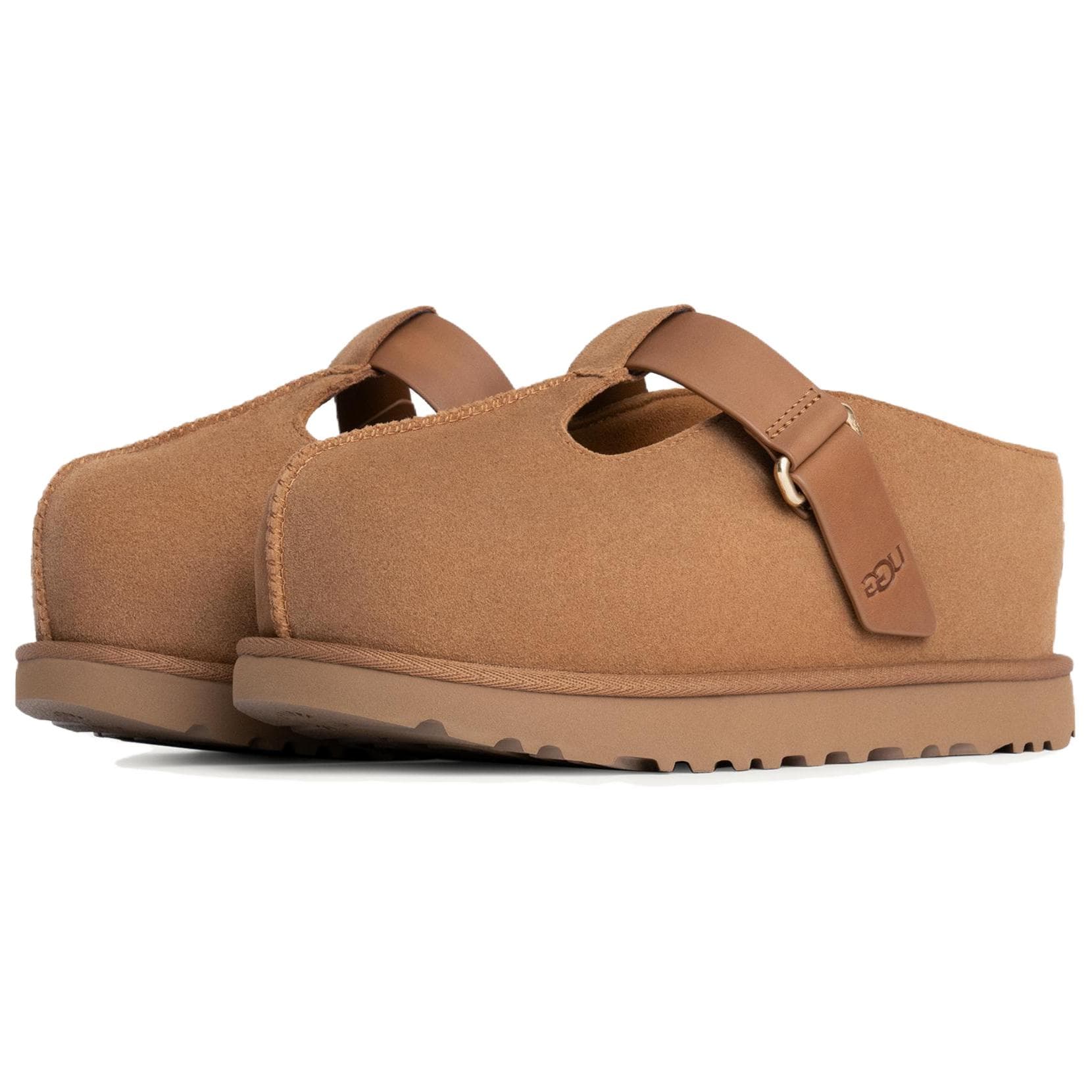 Сандалии UGG ЭВА Без специальных функций Закрытые тапочки Женские Коричневый - изображение 3
