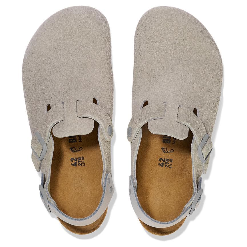 Сандалии Birkenstock Быстросохнущие закрытые тапочки унисекс серого цвета - изображение 5