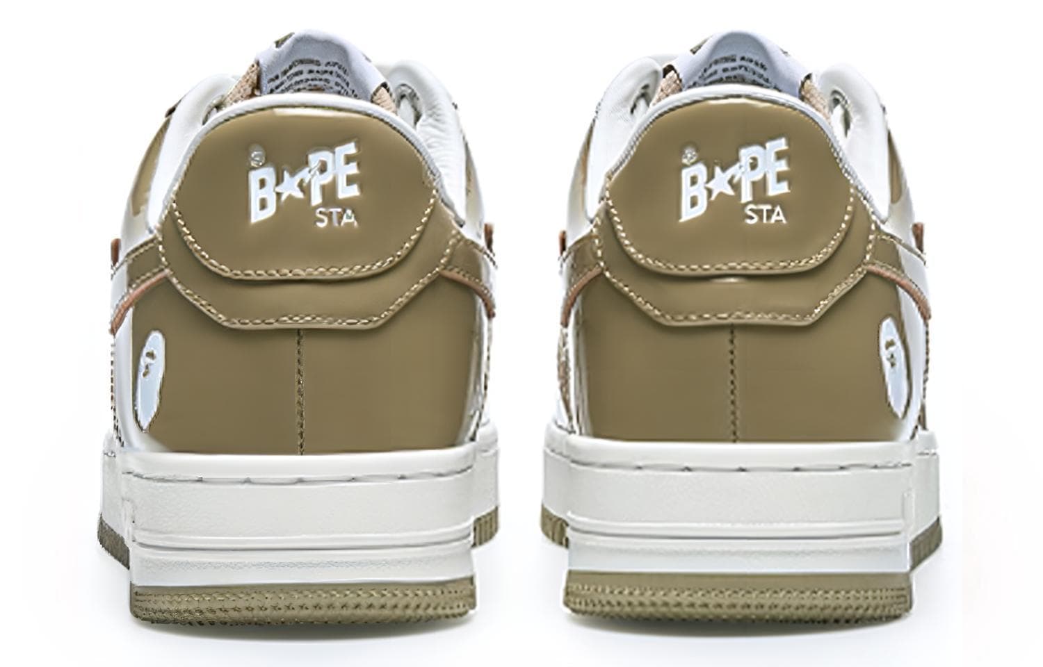 Кроссовки A BATHING APE STA Low White Brown - изображение 5