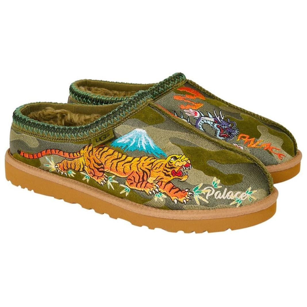 Кроссовки PALACE x UGG Tasman Green - изображение 4