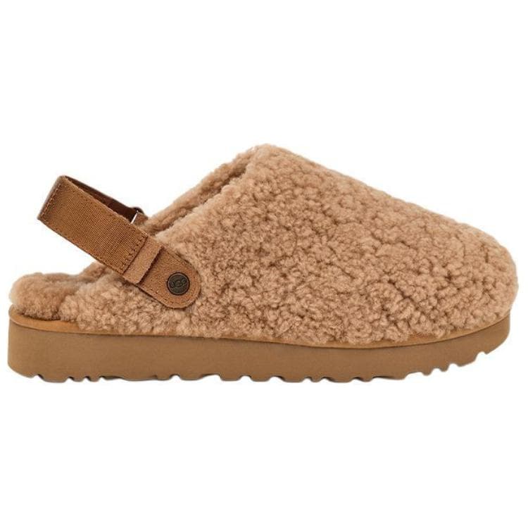 Сандалии UGG Модный Удобный С флисовой подкладкой мюли противоскользящие домашние тапочки для женщин коричневый - изображение 2