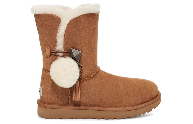 Ботинки зимние UGG Lillian Pom Pom - изображение 2