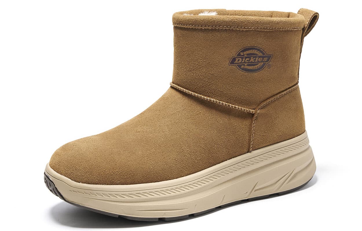 Ботинки зимние Dickies Британский Мода Комфортный и Универсальный Платформа с флисовой подкладкой Женские сноубутсы 13 см - изображение 2