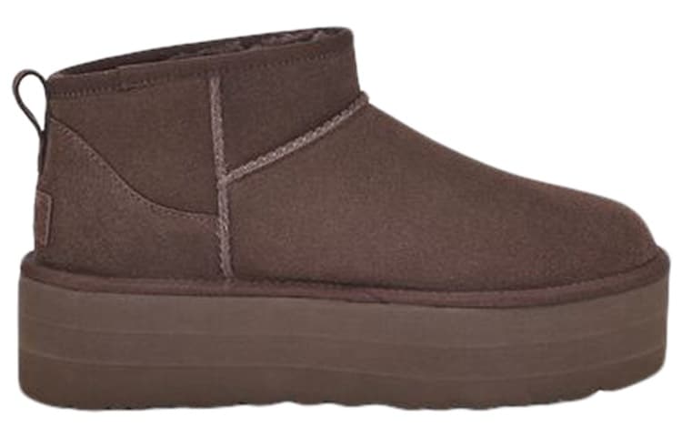 Ботинки зимние UGG Classic Ultra Mini Platform Chocolate - изображение 2