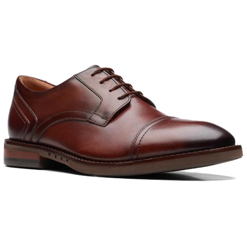 Clarks Un Hugh Cap Туфли Мужские Коричневые - изображение 2