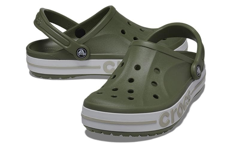 Сабо Crocs Bayaband ЭВА Сабо Резиновые Унисекс Зеленый - изображение 4