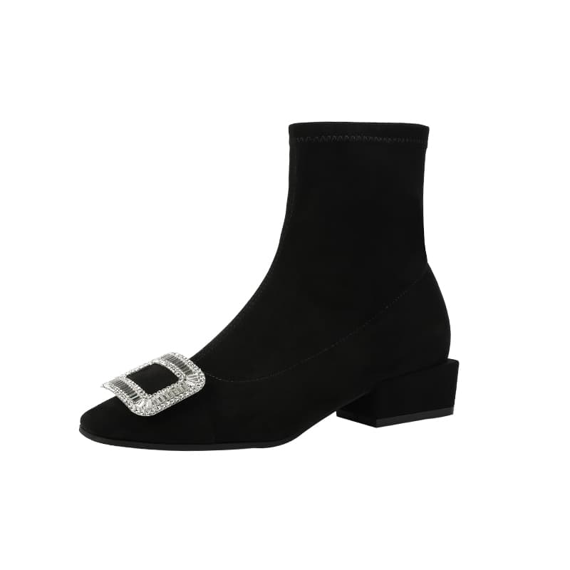 Сапоги JIUXINGDAO Ботильоны Black Unisex - изображение 1