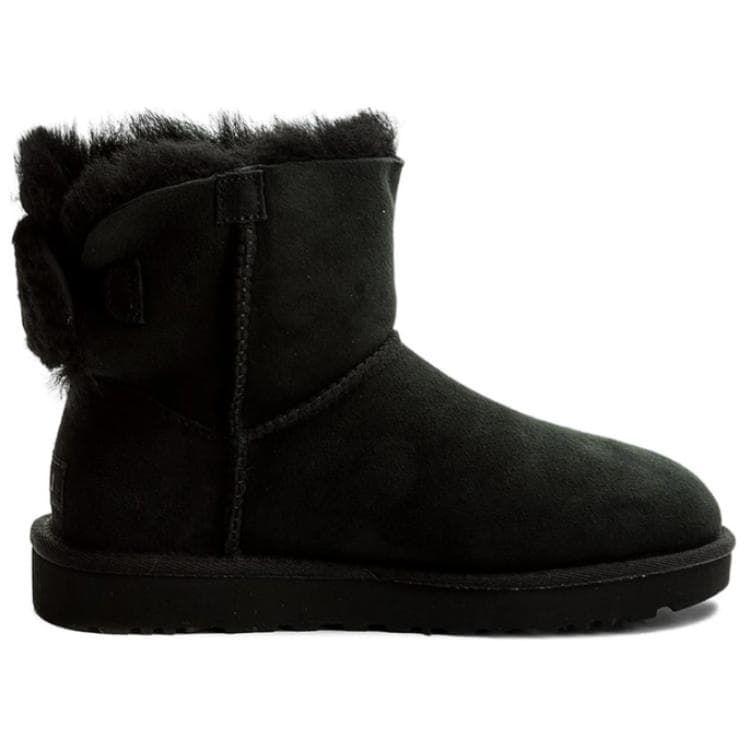 Ботинки зимние UGG Arielle Амортизация Короткие Снежные Ботинки Женские Черные - изображение 2