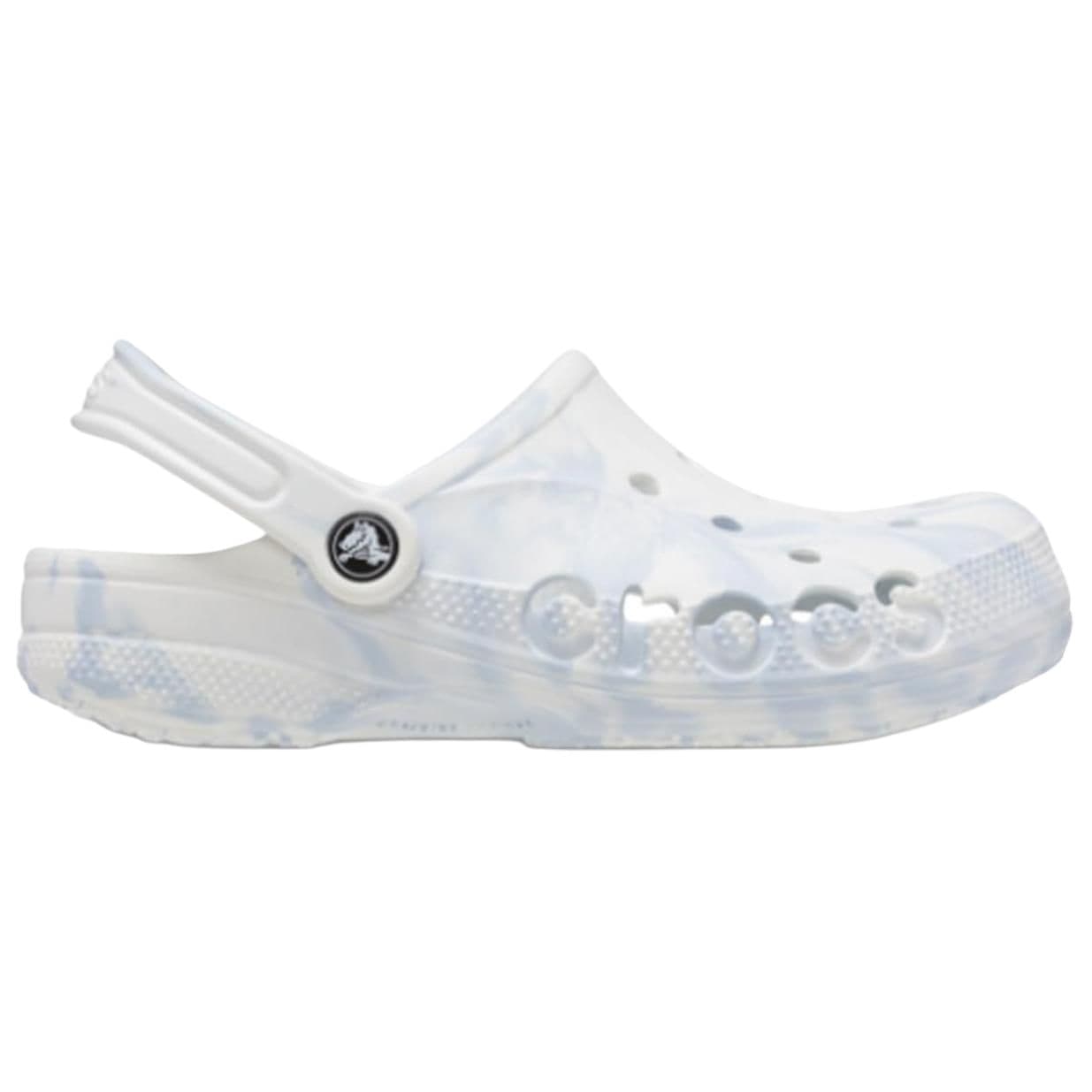 Сабо Crocs Baya Marbled Sabo Rubber Унисекс Белый - изображение 2