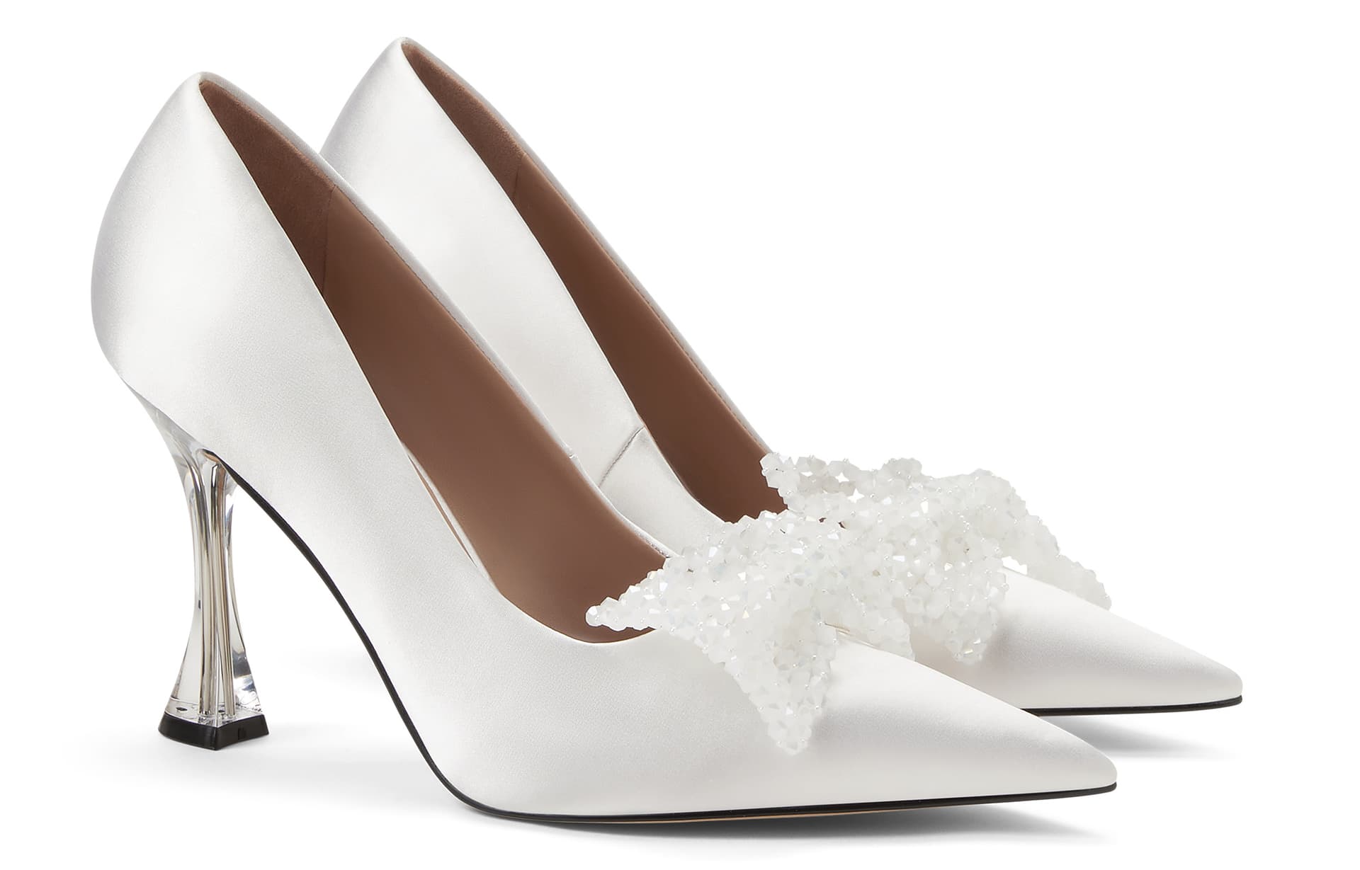 Тапочки CHARLESKEITH ck PU 9.3cm WhiteSilver - изображение 2