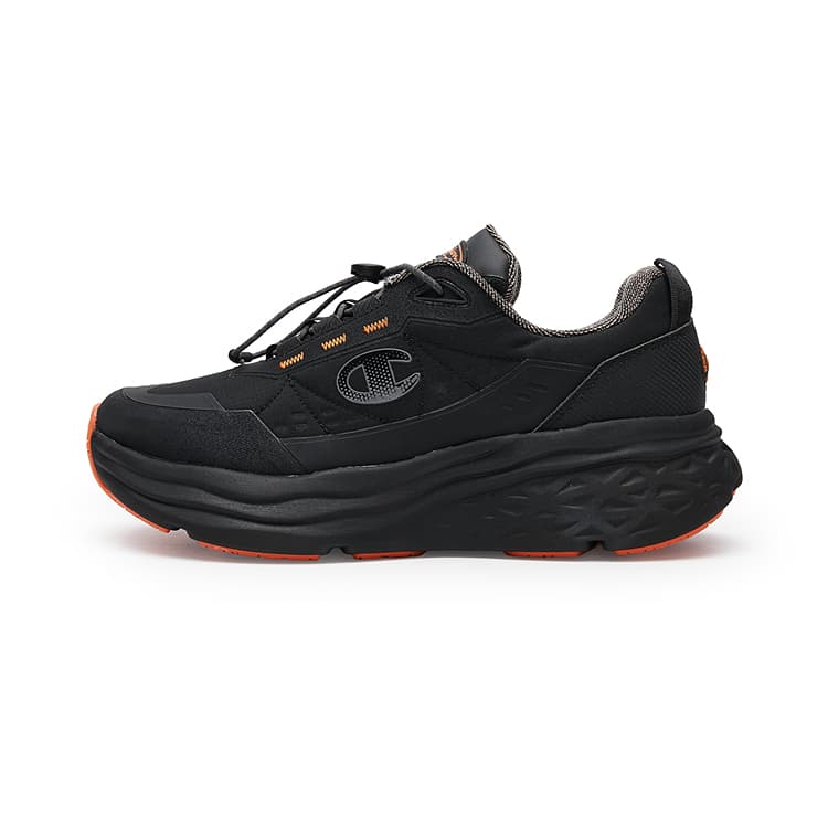 Кроссовки для бега Champion Low Top Беговые кроссовки Мужские Черный Окисленный оранжевый - изображение 1