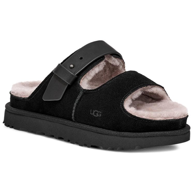 Сандалии UGG Goldenstar Clog Шлепанцы Женские Черные - изображение 3