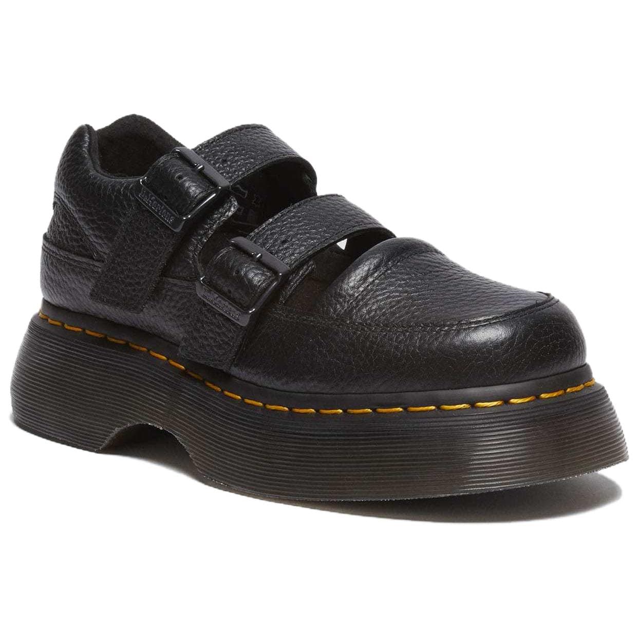 Dr.Martens Buzz Mary Jane Кожа Платформа Туфли Мэри Джейн Женские Черный - изображение 2