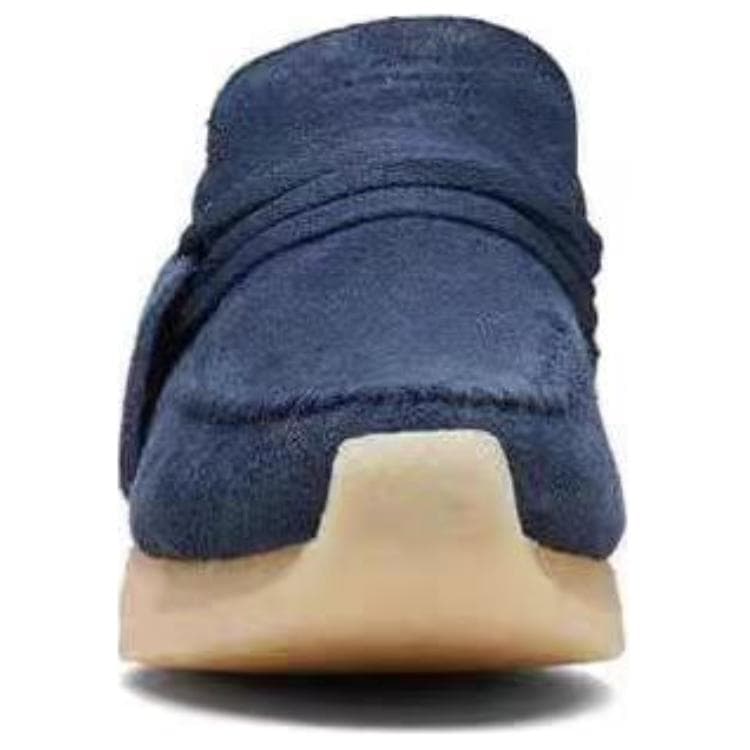 Ботинки Clarks Мужская повседневная обувь, низкий топ, синий, мужской - изображение 5