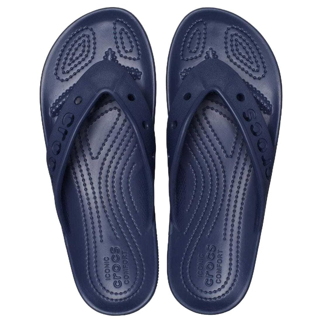 Шлёпанцы Crocs Baya 2 Устойчивые к истиранию Шлепанцы Унисекс Синие - изображение 4