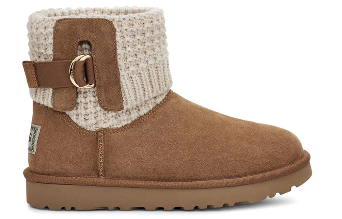 Ботинки зимние UGG Classic Solene Mini Chestnut - изображение 2