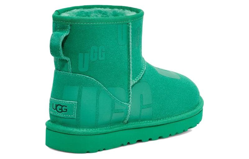 Ботинки зимние UGG Classic Mini Green - изображение 3