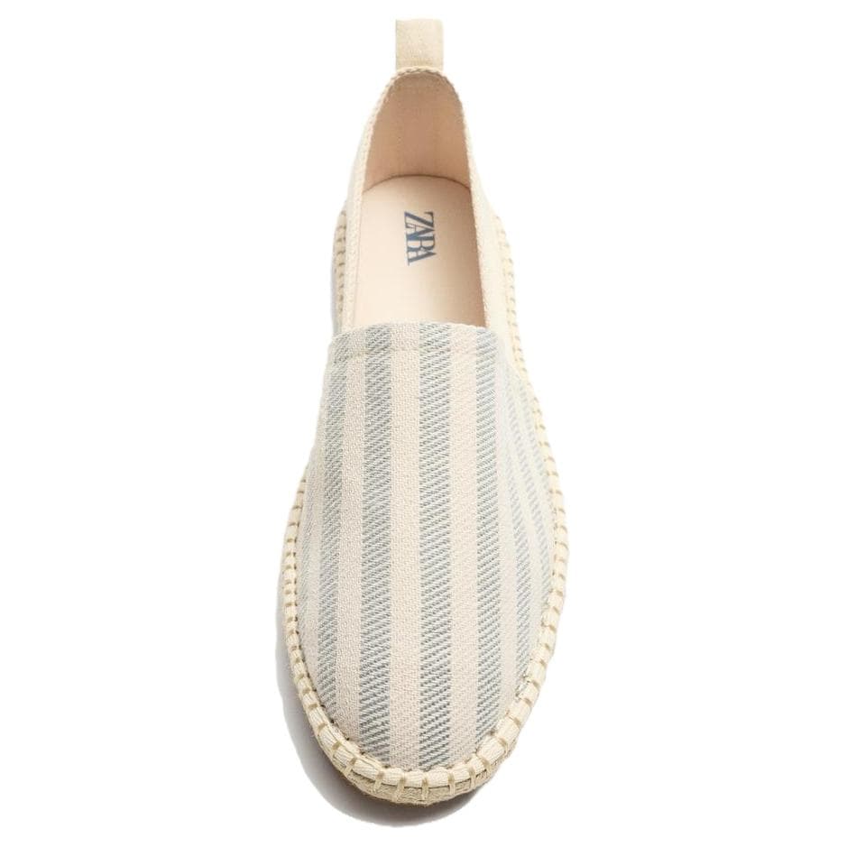 ZARA Espadrilles Мужские Бежевые Синие - изображение 3