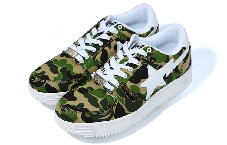 Кроссовки A BATHING APE STA Low Green Camo - изображение 2