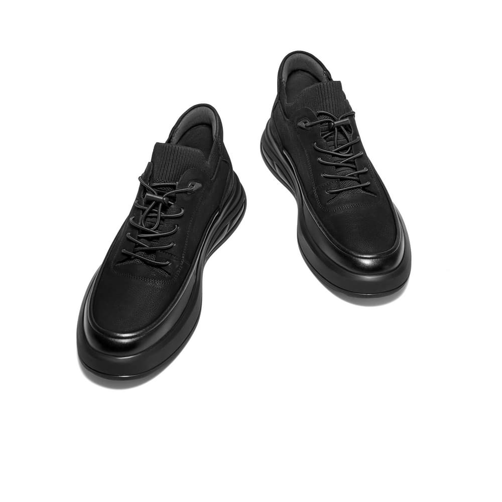 Кроссовки BELLE Slip-resistant Abrasion-resistant Low Top Casual Men's Black BELLE Противоскользящий Устойчивый к истиранию Низкий Топ Повседневный Мужской Черный - изображение 3