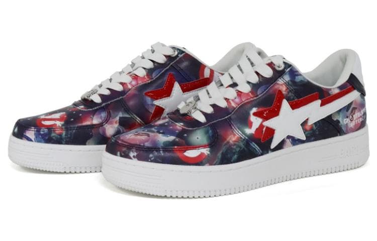 Кроссовки Ghostbusters x A BATHING APE STA Purple White - изображение 4