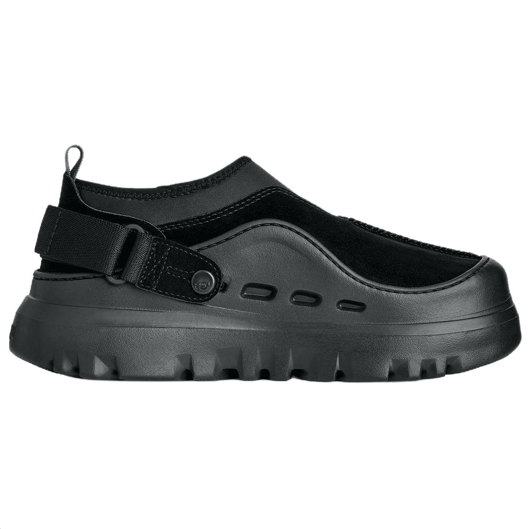 Кроссовки UGG PeakMod Lowcut Спилок Коровья Кожа Низкий Верх Повседневная Обувь Мужская Черная - изображение 2