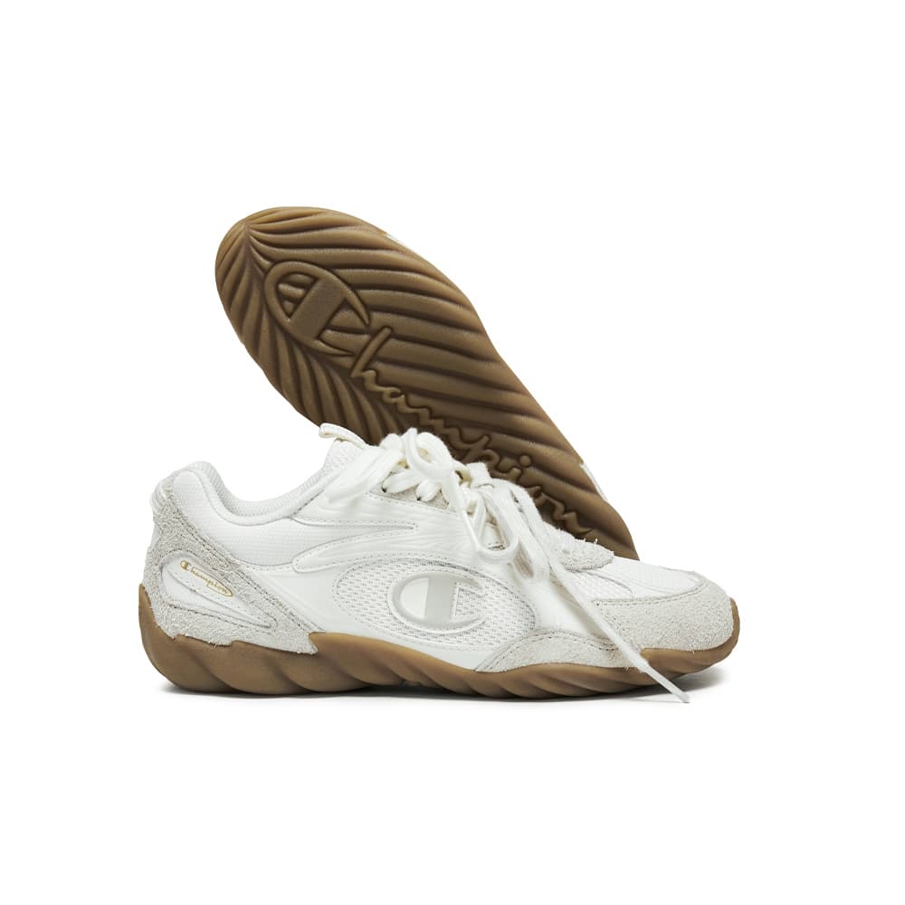 Кроссовки Champion Rochester Low Top Повседневная обувь Женская Молочно-белый Серебристый Birch Серый - изображение 2