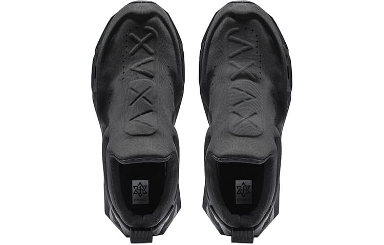 Кроссовки для бега NORVINCY Легкие Anti-Slip Низкие Кроссовки для Бега Унисекс Черные - изображение 3