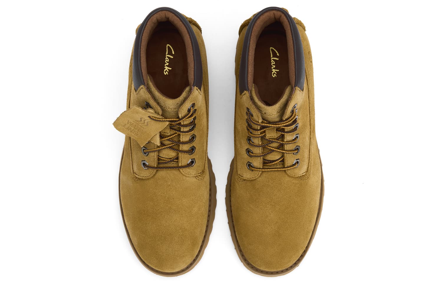 Ботинки Clarks Армейские ботинки Желто-коричневый 261878037 Мужской - изображение 3