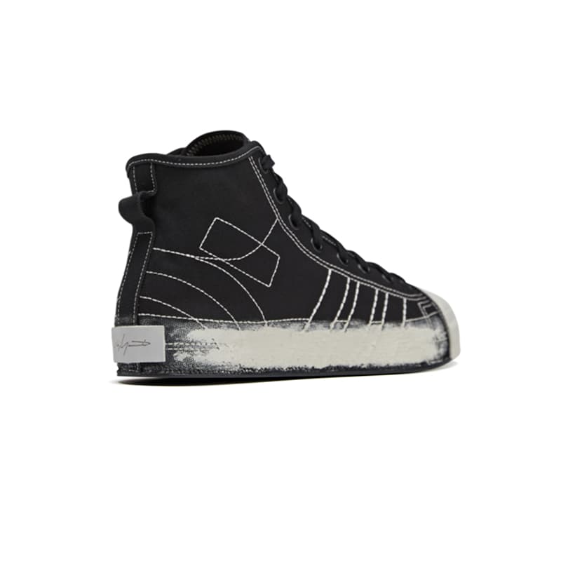 Кеды Y-3 NIZZA HI Удобные модные универсальные Хай-топы Кеды Мужской Черный - изображение 4