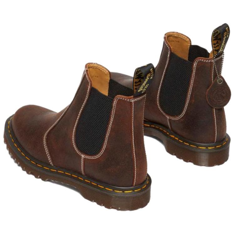 Ботинки челси Dr.Martens Короткий Челси Унисекс Коричневый - изображение 4