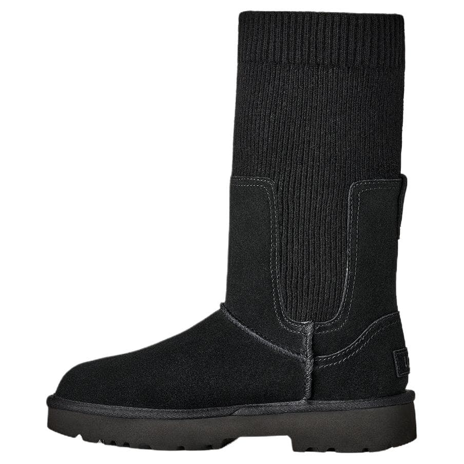Ботинки челси UGG Classic Novelty Спилок Коровья Кожа Короткий Челси Женский Черный - изображение 2