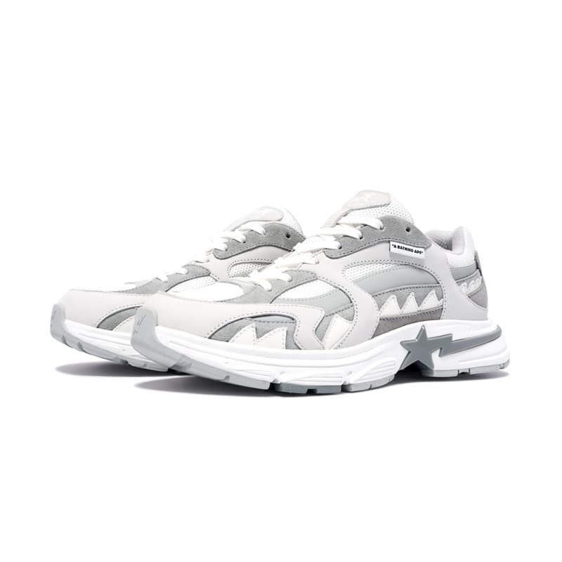 Кроссовки A BATHING APE SHARK STA Низкий Топ Повседневная Обувь Мужская - изображение 6