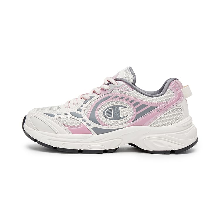 Кроссовки для бега Champion Low Top Беговые кроссовки Унисекс Молочно-белый Розово-фиолетовый - изображение 1