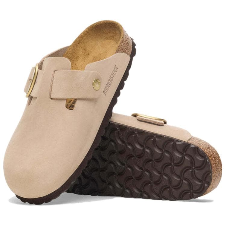 Сандалии Birkenstock Минималистичный Элегантный Можно носить снаружи Дышащий Тапочки с закрытым носом Женский Песочный Узкая версия - изображение 5