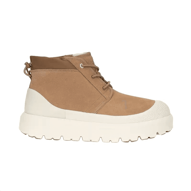 Ботинки зимние UGG Hybrid Weather Теплоизоляционные Увеличивающие Высоту Короткие Снежные Ботинки Мужские Каштановые - изображение 2