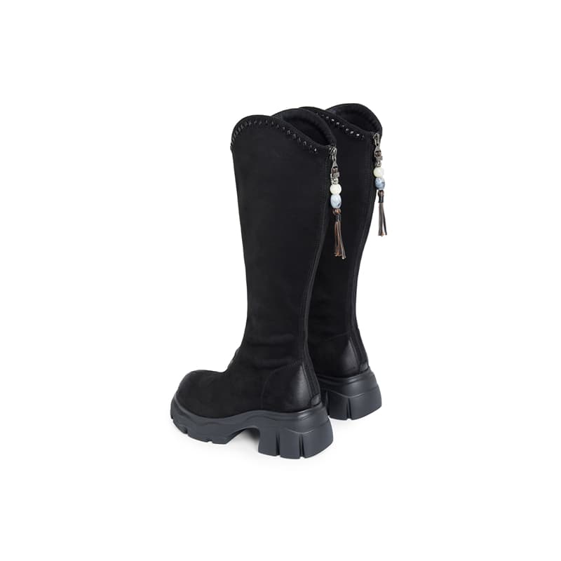Ботинки ELLE Western Cowboy Boot Over-the-Knee Boots Женские 2025 Женские Ботинки - изображение 4