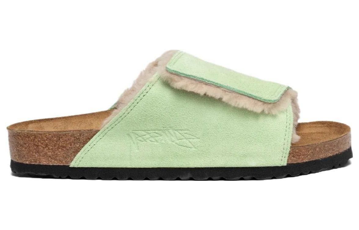 Сандалии Stussy x Birkenstock Green Slides - изображение 2