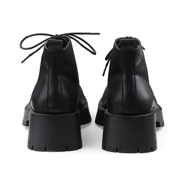 Ботинки HANQIAORIJI Derby Boots Black - изображение 5